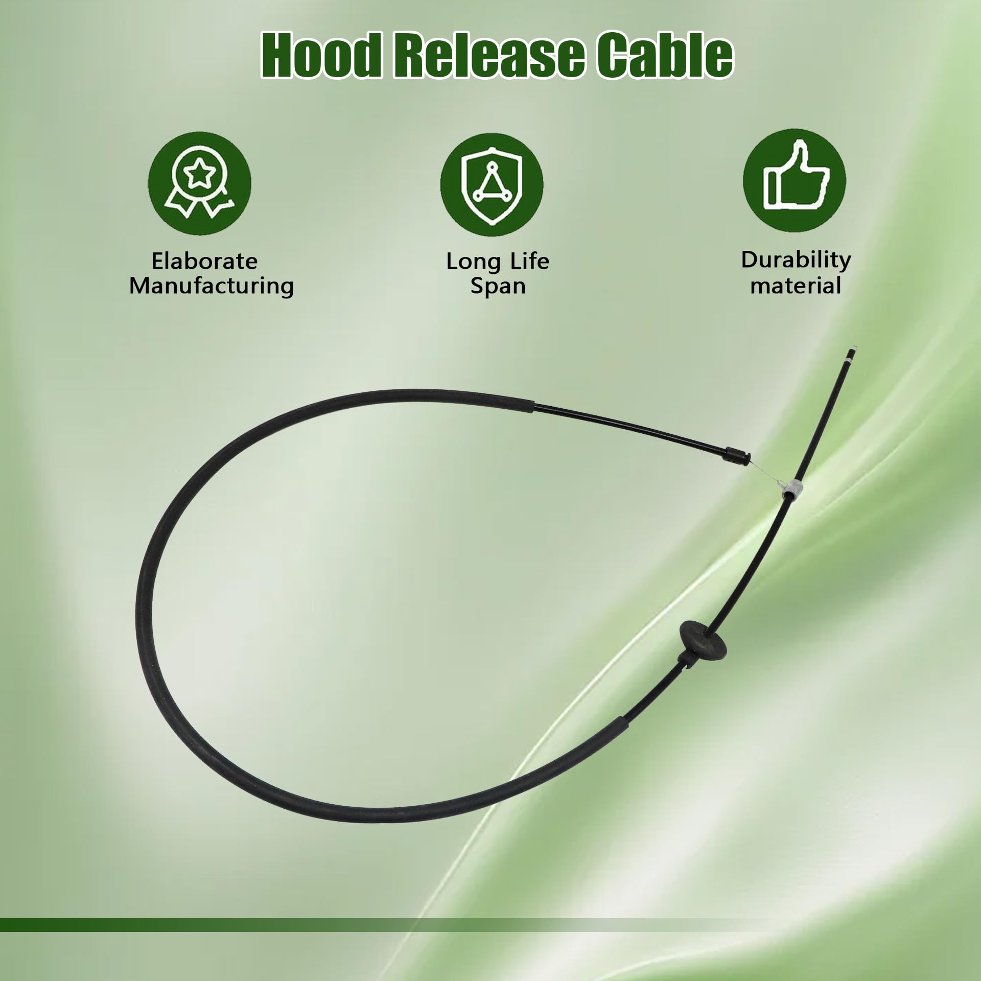 Amazon.com: GXARTS Hood Latch Release Cable 3CM823535 3CM-823-535